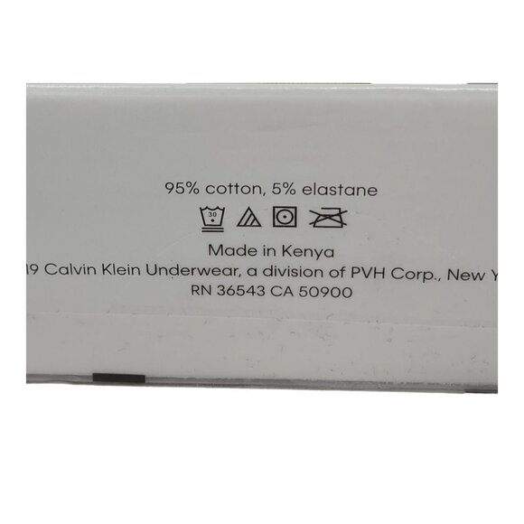 Calvin Klein Mens Boxer Brief 3-Pk L Cotton Stretch Underwear Burgundy Navy Gray - Picture 5 of 7